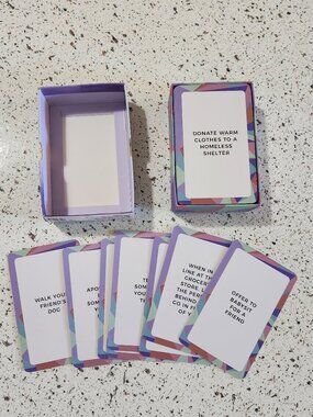 Good Karma Cards 100 Acts of Kindness to Boost Positivity & Wellbeing